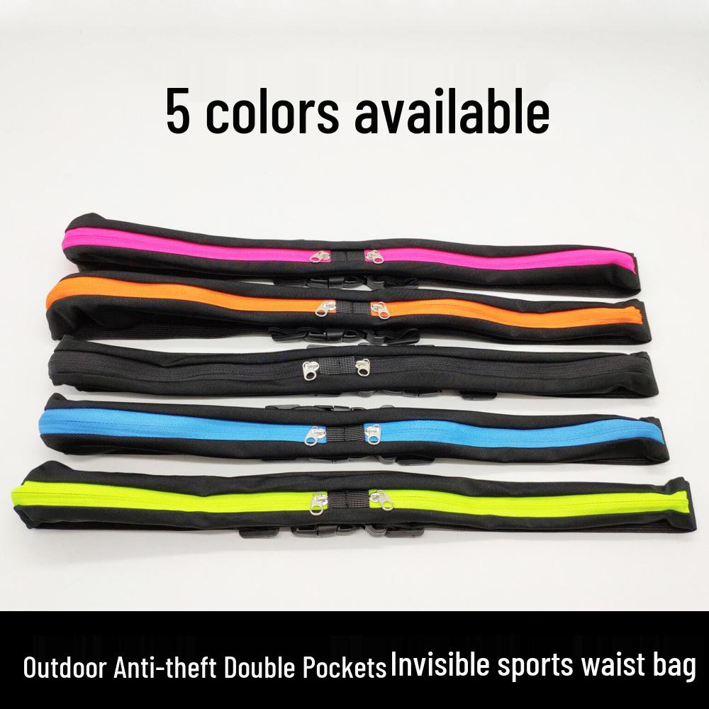 Outdoor Anti-Theft Elastic Sports Waist Bag for Men & Women - Invisible Belt for Running & Mobile Phone