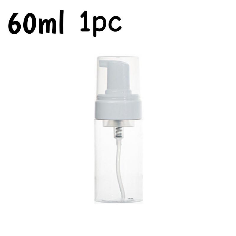 2/1 Stück Schaumpumpe Flasche Leer Plastik Mousse Spender für Gesichtsreiniger Seife Nachfüllbar Reise Shampoo Behälter 30-100ml