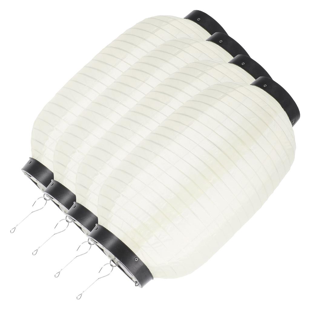 4Pcs Waterproof Foldable Japanese Lanterns Decorative Hanging Lantern for Restaurant Barbecue Party Outdoor Japanese Lanterns