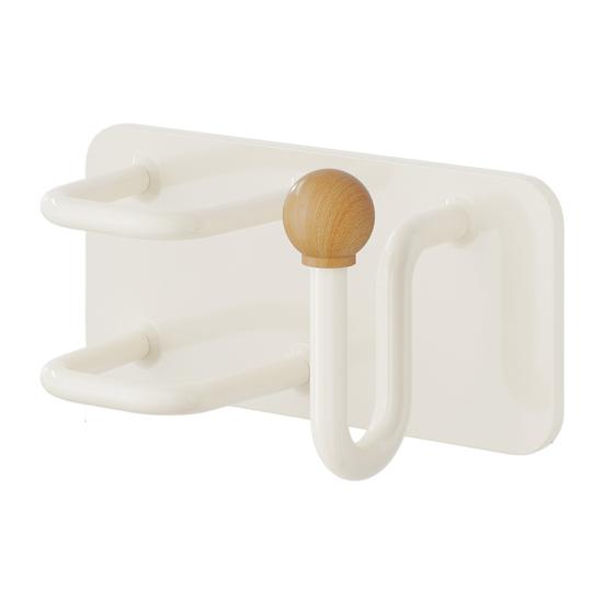 Držák na gumičky do vlasů, hřebenový držák, litinový, nerezavějící, vodotěsný, vertikální design, stojan pro uložení hřebenů a gumiček do vlasů, vlasové doplňky