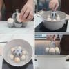 Silicone Egg Cooker High-Temperature Resistant Silicone Steaming Eggs Boiler for Home Quick Breakfast Prep Kitchen Tools
