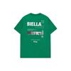 Fila Fusion Letter Print Round Neck Simple Sports Casual Straight Short Sleeve T-Shirt Men Tops Green T11M325110F-GN
