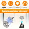 Cabinet Door Magnet Catches Round Metal Magnetic for Wardrobe Hidden Closing Magnetic Door Catch Closer for Furniture Hardware