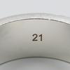 Used GUCCI Ring Logo ring EU#59.5 21 Silver925 10.2g Silver Accessories