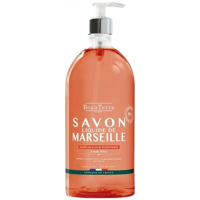 Beauterra Liquid Marseille Soap Flower of;Orange 1L