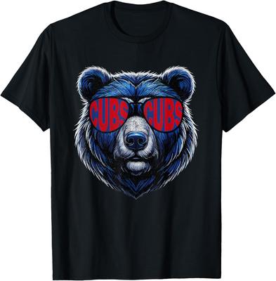 Vintage Cubs Apparel Design Vintage Funny Bear Club Unisex T-Shirt