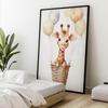 Happy Giraffe's Journey Happy Giraffe's Journey, 70X100 Cm, Frameless, Matte Paper 230 Gsm