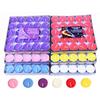 50pcs/set Tea Wax Candle Birthday Wedding Party Candle Candlelight Dinners Candle Romantic Decorative Candles In Aluminum Cups