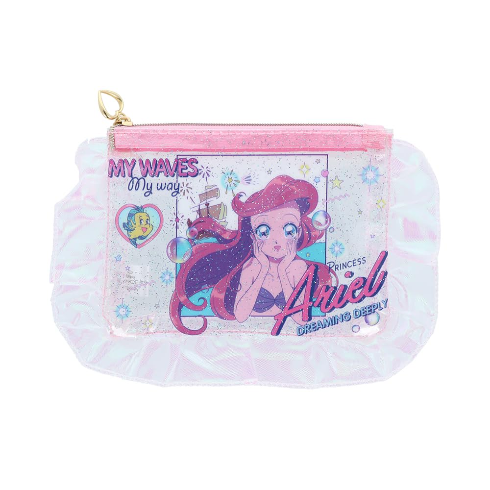 

Stationery Disney Pouch Clear Pouch Y2K Ballet Core Little Mermaid Ariel S2334453 Sun-Star