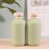 2Pcs 100/200Ml Blue Green Pink Empty Plastic Pump Lotion Shampoo Bottle Flip Cap Bottle Cosmetics Containers Refillable Bottles
