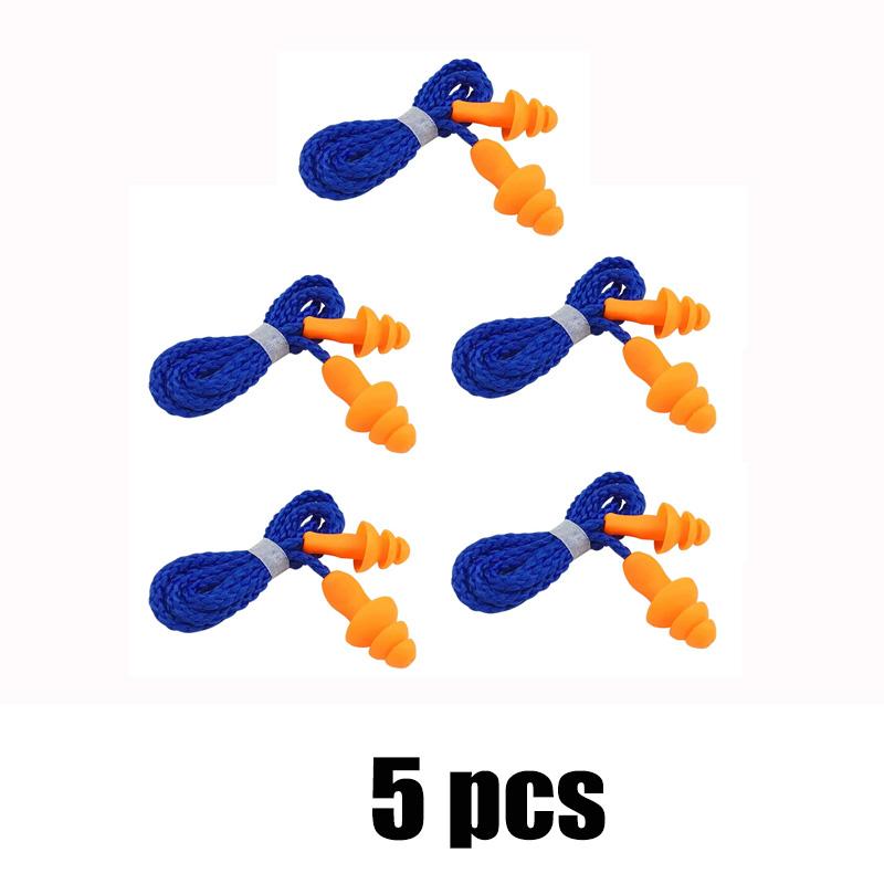 Geräuschunterdrückende Ohrstöpsel Motorrad Auto Silikon Ohrstöpsel Wasserdicht Geräuschreduzierung Ohrenschützer Ohrstöpsel zum Schlafen Lernen