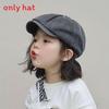 Denim Beret Hat For Kids With Windproof Warmth Spring Autumn Fashion Accessory For Ages 2 To 7