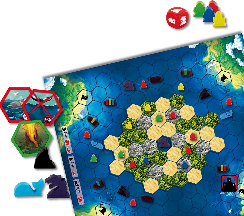 Arklight Escape from Atlantis Full Japanese Version 45 ages 8 and Board Game Island (2-4 players, minutes, up)
