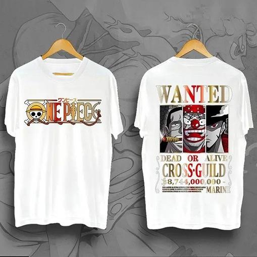 One Piece Anime T Shirt Unisex Women Cotton Short Sleeve Tee Tops Summer Luffy Zoro Sanji Graphic Print Streetwear Casual Yk