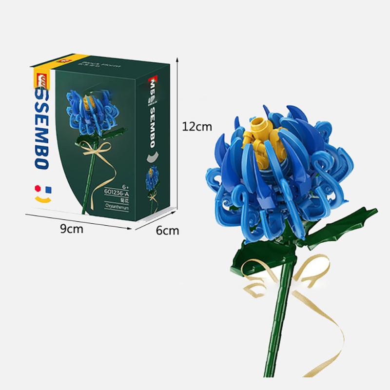 Blocuri de construcție Buchet de flori eterne compatibile cu blocuri de construcție asamblate Lego Jucării Pentru