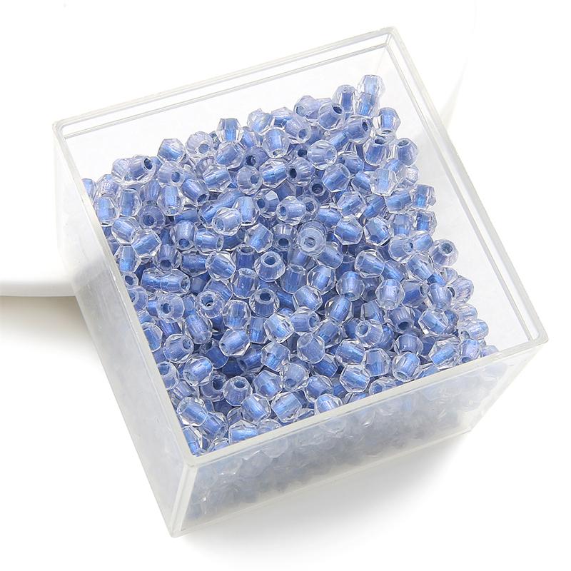 100 Stück hochwertige Glasperlen, geschnitten, gefärbte Diamant-Kristallperlen für die Herstellung von Ohrringen und Armbändern zum Selbermachen von Schmuck, Basteln, Zubehör