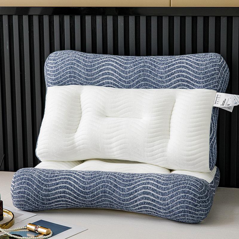 Noul Japonez Ortopedic Anti-arc Tracțiune Secțiune Auxiliară Suport Pernă Coloană Cervicală Pernă de Dormit Miez Acasă O Pereche de Perne