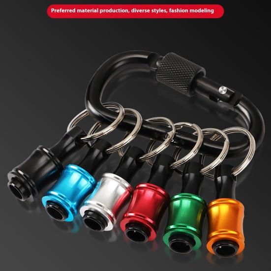 Socket Drill Bit Holder Strong Load-bearing Portable Simple Installation Universal 1/4inch Hex Shank Socket Screwdriver Drill Bit Holder