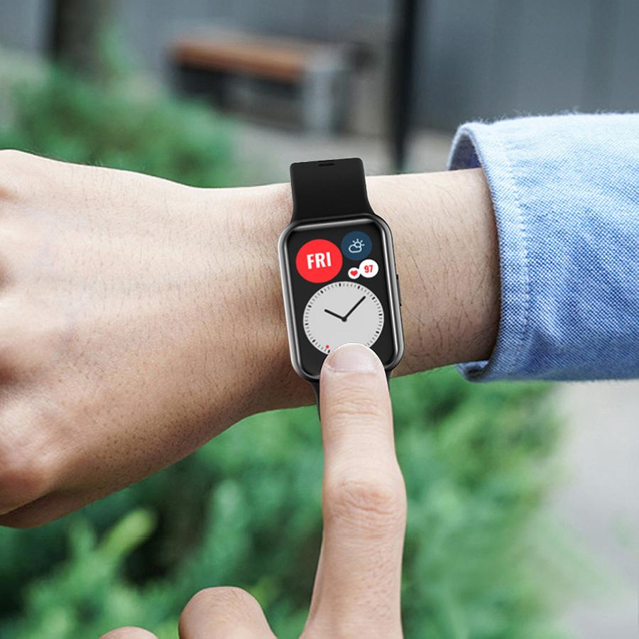 Pdtoweb Sostituzione cinturino da polso cinturino in silicone per Huawei  Watch Fit acquista in modo economico — spedizione gratuita, recensioni  reali con foto — Joom