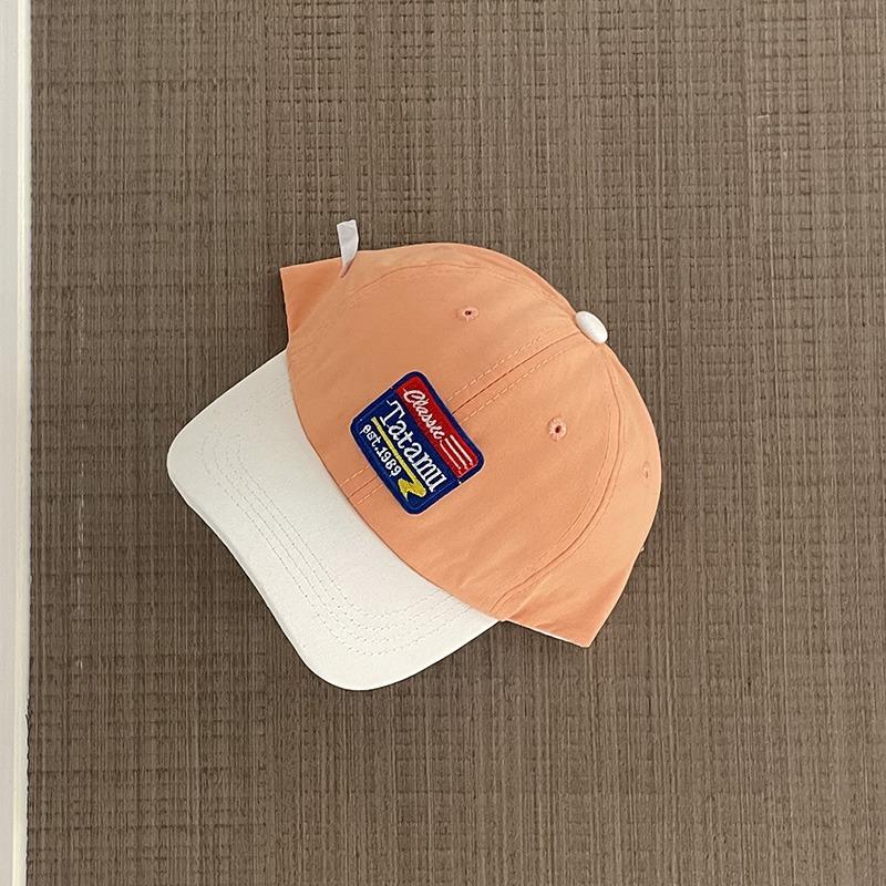 

Детские шапки Бейсбольная кепка с вышивкой букв и солнцезащитная шляпа