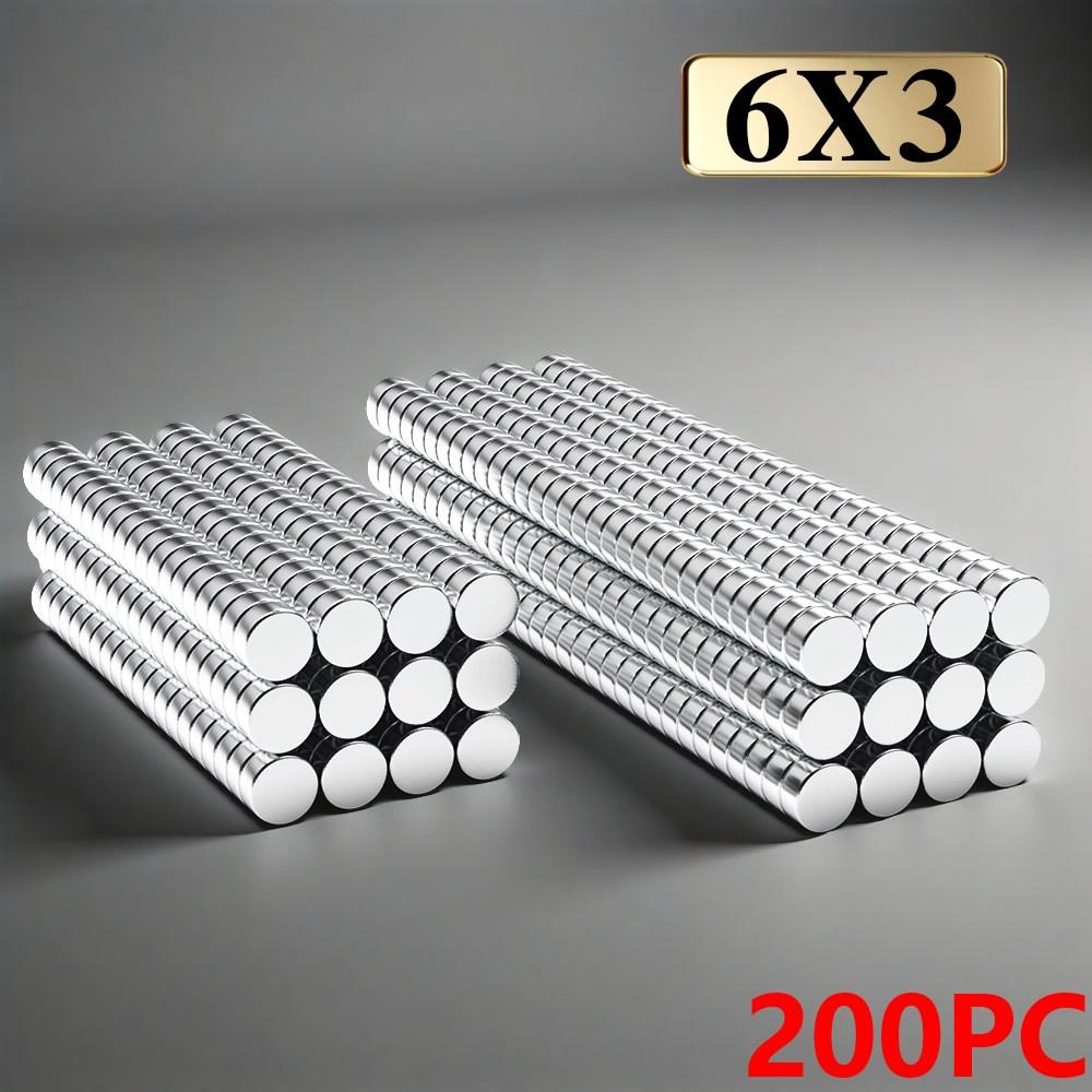 6x3mm Imans Refrigerator Magnets for DIY Office Whiteboard Workshop Suitable Tools Home Workplace