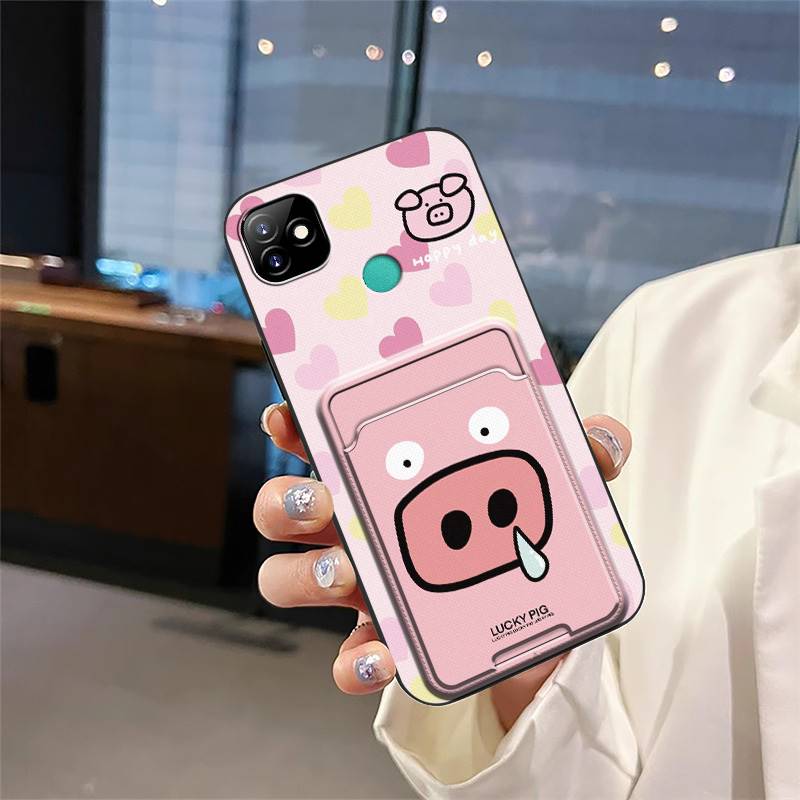 protective TPU Phone Case For Itel P36 Play/Vision1 Cover Dirt-resistant Waterproof Card sleeve Cartoon Graffiti Durable