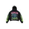 Street Trendy Brand Skull Pullover Sweater Digital Printing Casual Loose Hooded Sweater