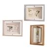 Double Sided Photo Frame 6 Inches Multiple Angles View 360 Degree Rotating Frame For Easy Photo Switching And Styling