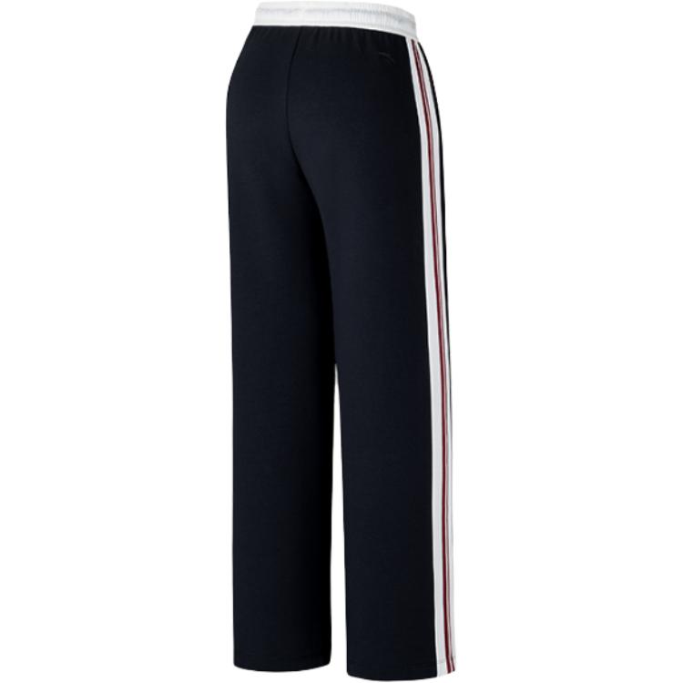 Anta Modische Schlichte Vielseitige Mittelhohe Lässige Gerade Locker Gestrickte Sporthose Damen Unterteile 162548305-1