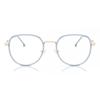 Full Rim Oval Grey Gold Smartbuy Collection Falk Mtr 92a Fashion Unisex Eyeglasses