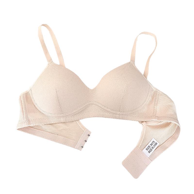 Pure Cotton High School Girls' Push-up Wireless Bra
