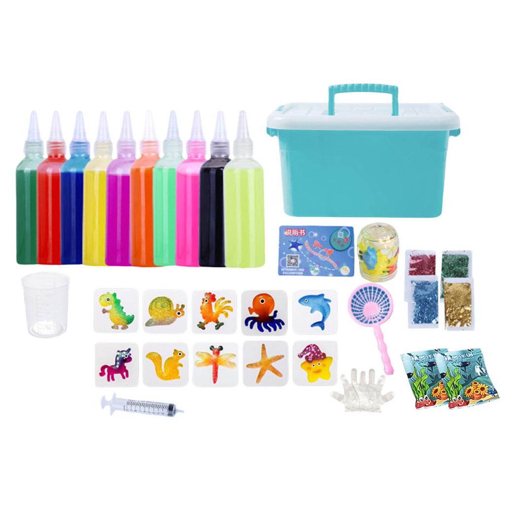 Magic Water Elf Toy Kit Water Fairy Water Gel Kit Handmade Water Toy Birthday Christmas Gifts for Kids Party Favors
