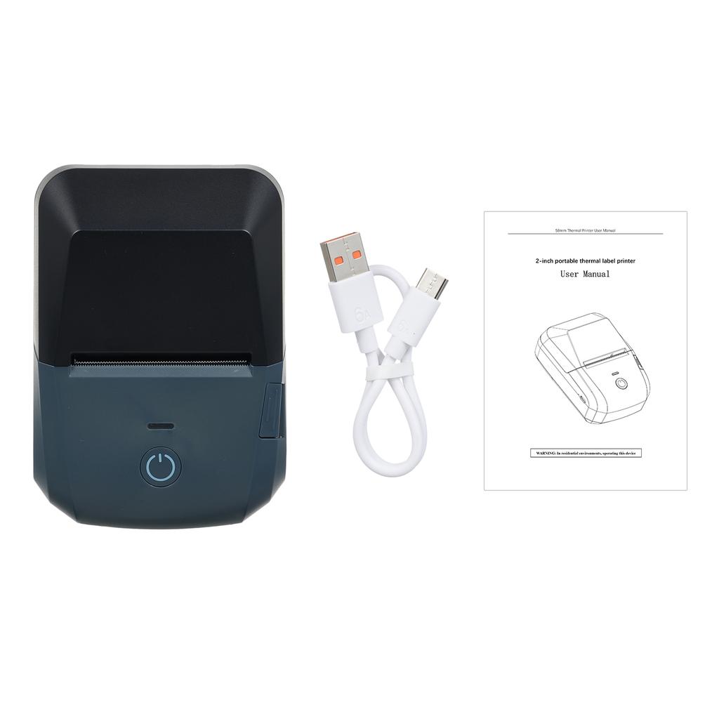 58mm Receipt Printer Mini Thermal Printing Wireless BT USB Mobile PrinterCompatible With Android/iOS/Windows System - 7 - View #5