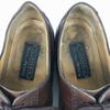 FLORSHEIM Royal Imperial Made in Italy Punched Cap Toe Shoes Brown size 7.5D 25.0-25.5 Men's(USED)