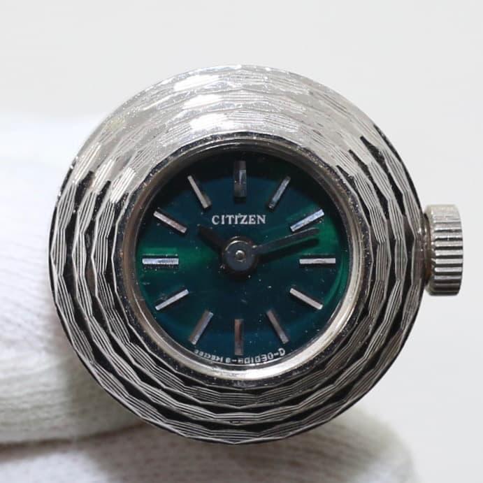 CITIZEN Citizen ring watch manual winding working item 4-671961
