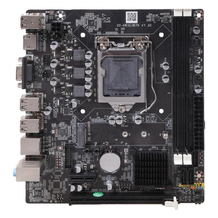 

Versatility Computer Motherboard MicroATX H61 Motherboard Supporting for 1155Series Processors with SATAII Interfaces 1