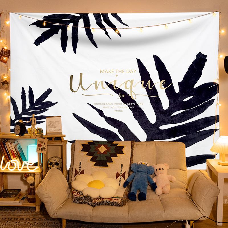 INS Style Bedroom & Dormitory Wall Hanging Cloth – Canvas Poster Decor