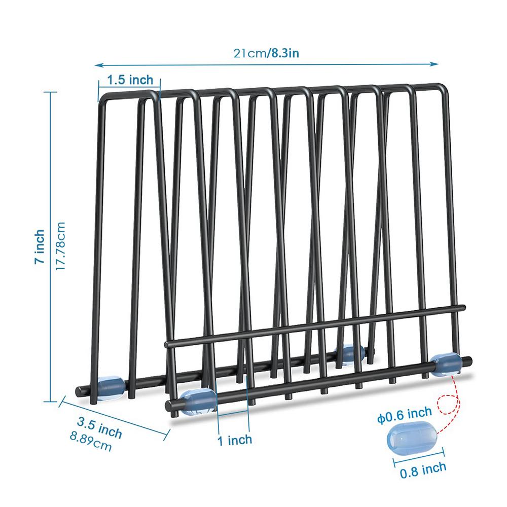 

Bags Rack Stainless Steel Drying Bottle Bags Rack Stainless Steel Reusable Storage Bag Drying Rack For Bags Forks Box Lids чёрный