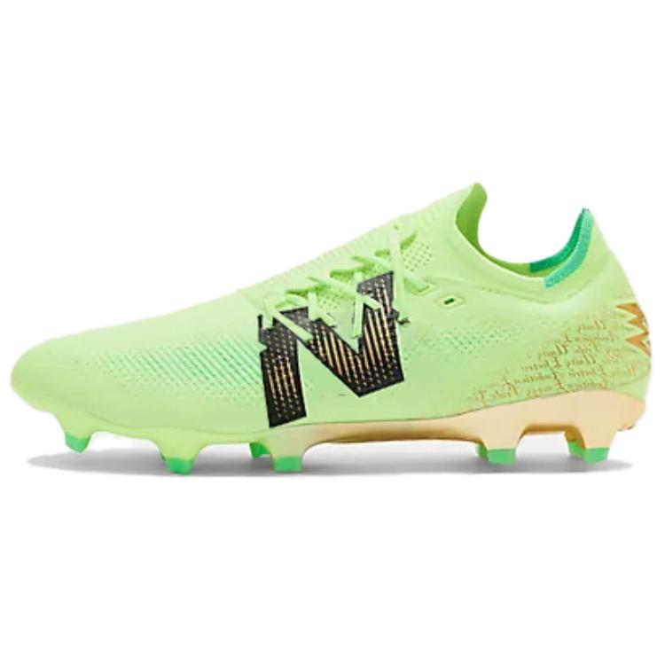

New Balance Bukayo Saka x Furon V7+ Pro FG Bleached Lime Glo Men Sneakers Green Lime-Leaf Black SF1FE75 42.5