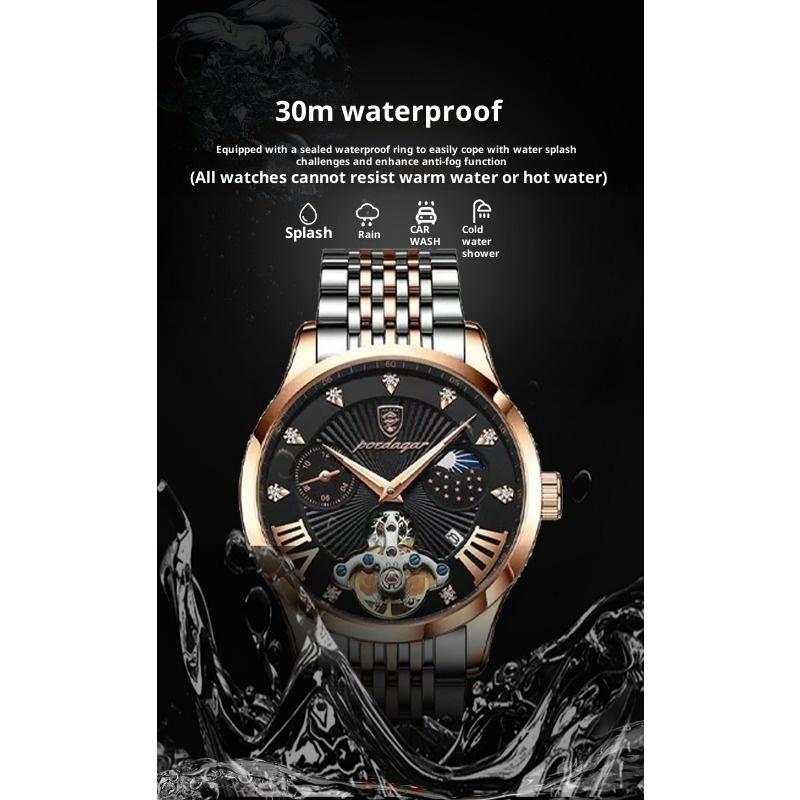 Top Brand Waterproof Luminous Men's Watch Calendar Quartz Wrist Watch