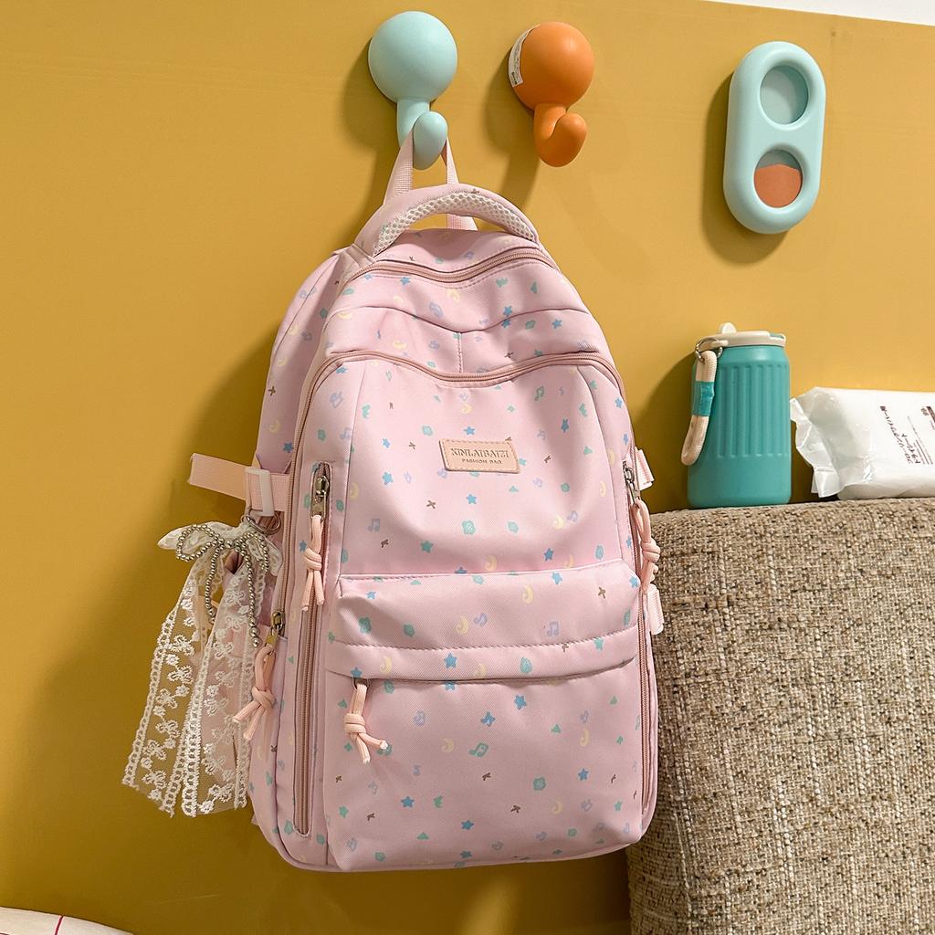 Schoolbag Junior High School Student Backpack Japanese Versatile Backpack Women's Casual Fashion Large Capacity Women's Backpack
