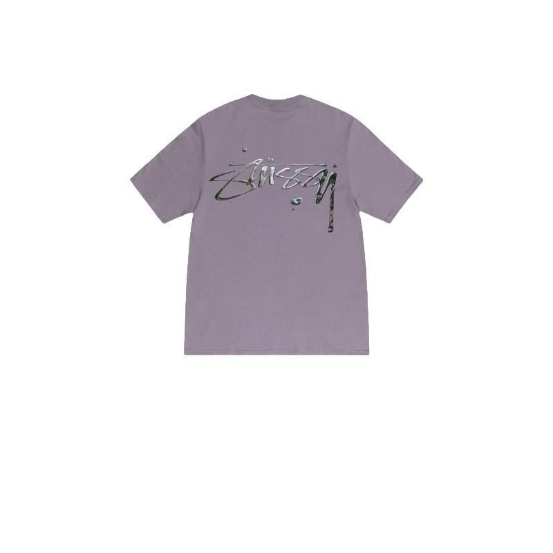 2026SS Letter Print T-Shirt Streetwear Loose Fit Couple Tee Short Sleeve
