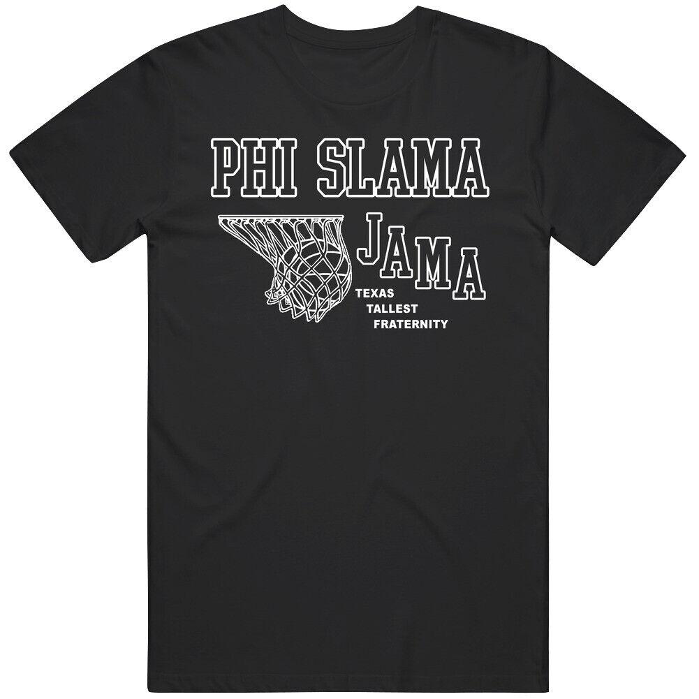 

Phi Slama Jama College Basketball Sports T Shirt Mens Womens Tees Top M