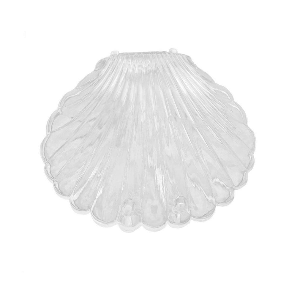 Transparent Seashell Shape Earrings Necklace Packaging Storage Jewelry Box Gift Boxes