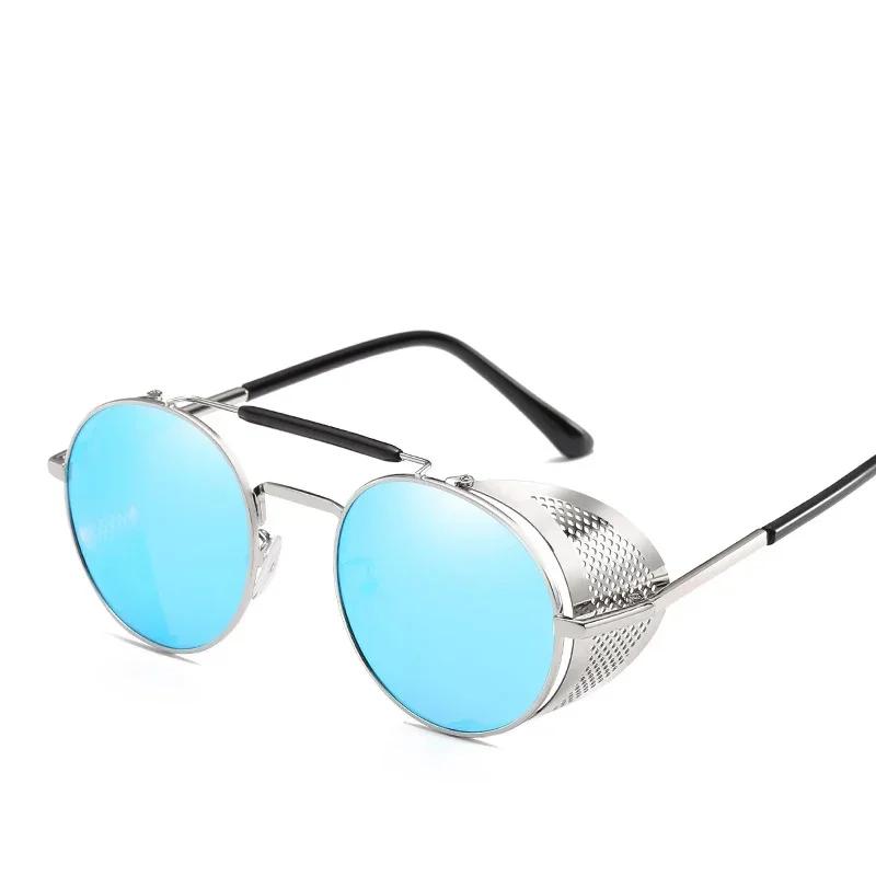 Steampunk Style Brand Designer Sunglasses Oculos De Sol Shades UV Protection Fashion Eyewear