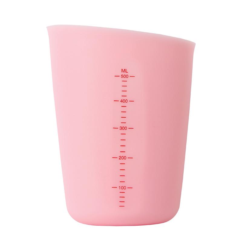 Double Scale Silicone Measuring Cup for Baking and Milk Tea