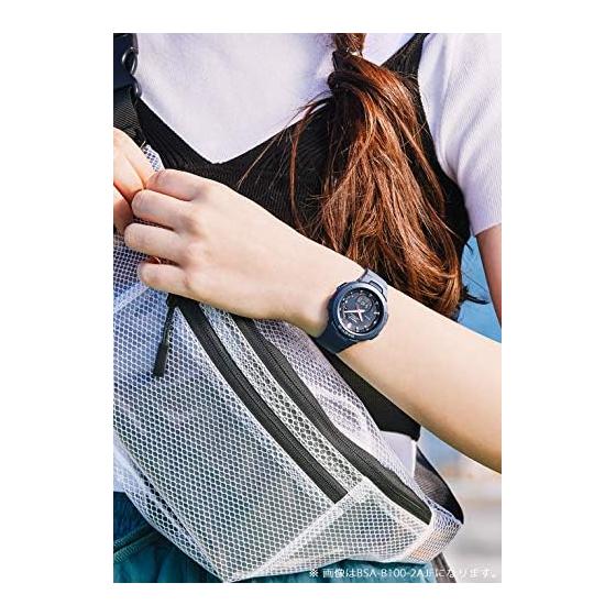 [Casio] Baby G Watch [Domestic Genuine Product] FOR SPORTS Pedometer Equipped with Bluetooth BSA-B100-4A1JF Women's Beige