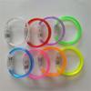 6pcs Colorful Light Up Party Glowing Bracelets Stylish Plastic LED Wristbands Birthday Party Wrist Bands Ornament