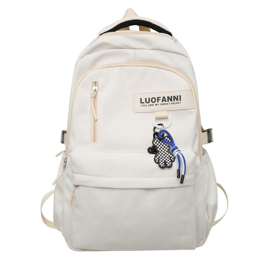 College-Stil Herren Damen Nylon Rucksack Mit Langlebiger Großer Kapazität Für Den Täglichen Gebrauch
