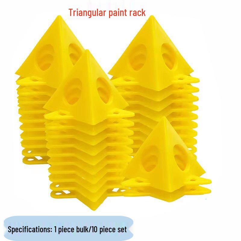 Pyramiden Holzbearbeitung Spritzlackständer - Dreieckige Lackstützpolster
